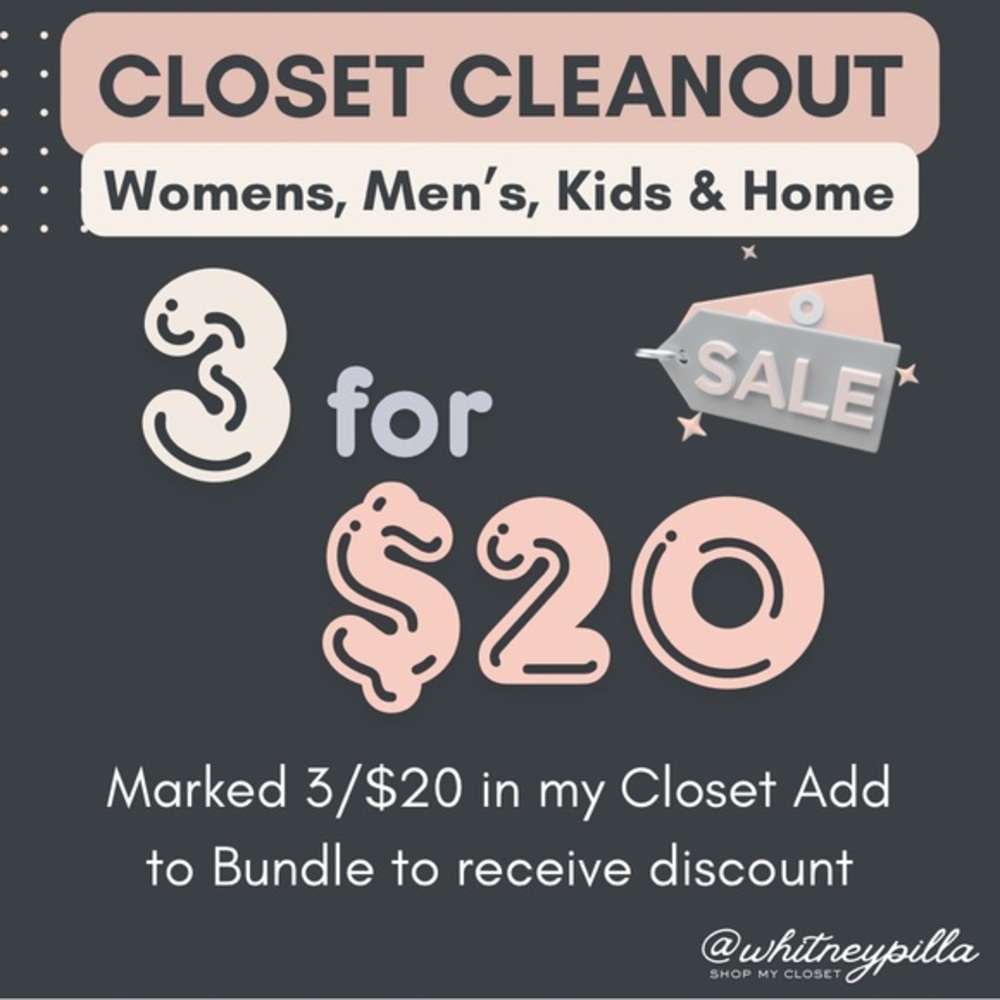 Sale 3 items for $20 - Bundle & Save - Mens, women’s, Kids, Gifts & Home